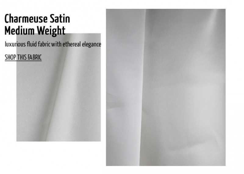 Offset Warehouse Ethical Fabric Charmeuse Satin Medium Weight