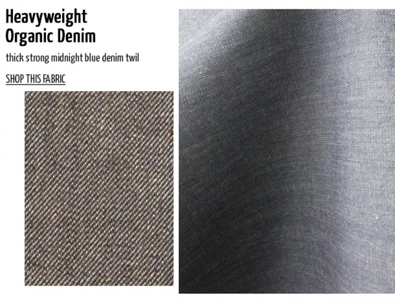 Offset Warehouse Ethical Fabric Heavyweight Organic Denim