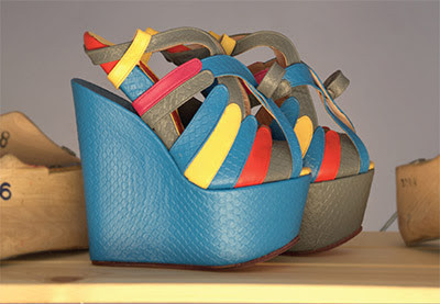 Ethical footwear designer Valentini Argyropoulou's work