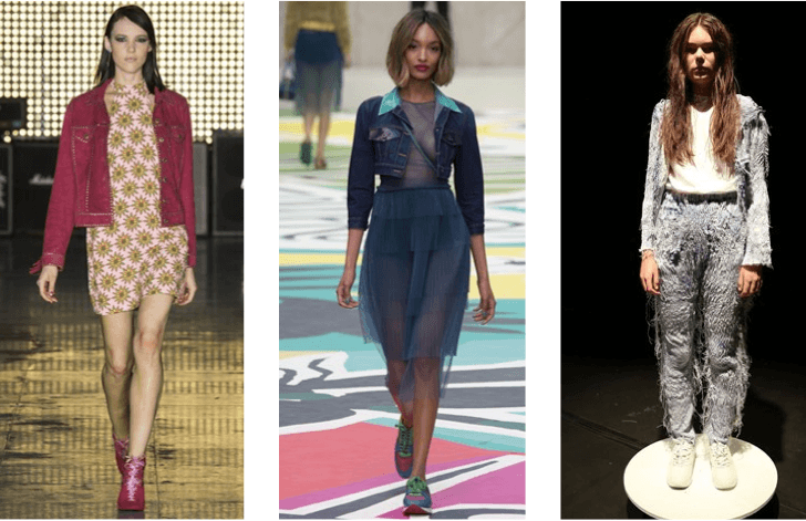 Denim Fabric Trend Fashion 2015