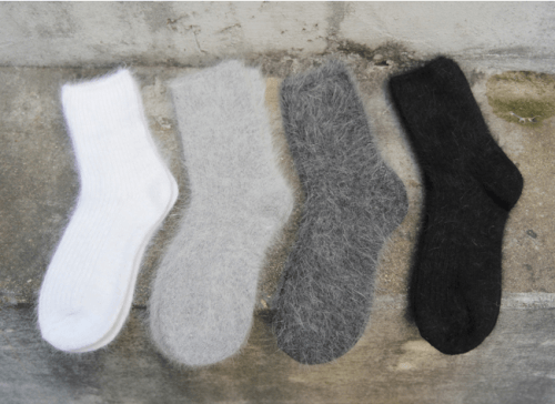 mohair socks