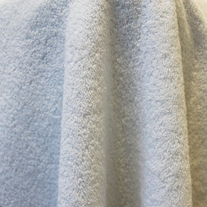 110-025-Towelling-White-drape Eco Fabric